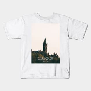 Glasgow University poster Kids T-Shirt